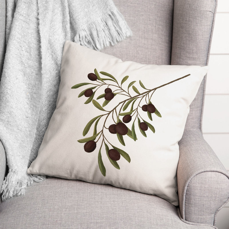  Housse de coussin carré et insert, 18 po x 18 po