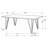Neve Grey Sheesham Live Edge Dining Table
