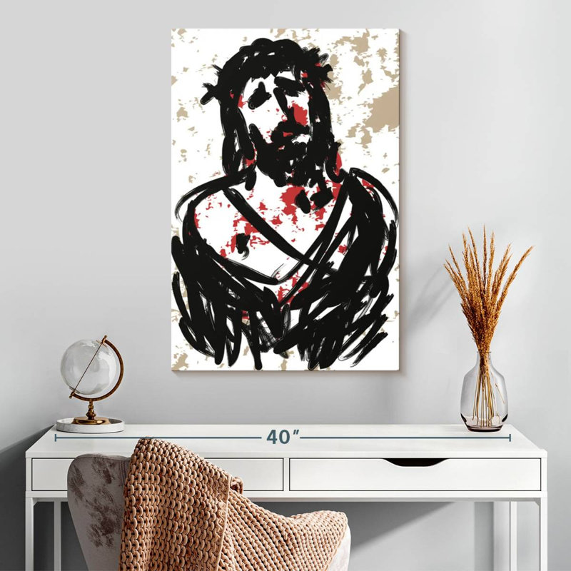 Ecce Homo, 30" H x 20" W