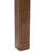 2Pcs Kitchen Dining Chairs, Walnut Finish Frame, Brown Upholstered Seat, Transitional Style, Foam Padding