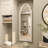 Gasaway Solid Wood Rectangle Wall Mirror