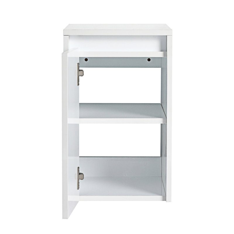 Meuble-lavabo à fixation flottante avec lavabo en résine