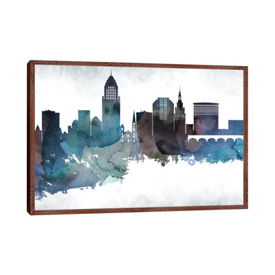 Cleveland Skyline - Print on Canvas