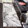 Tapis abstrait gris Swindle