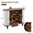 39'' Fluted Bar Cabinet With Wine Storage Space-1879674352