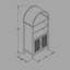 Armoire de rangement Anaya