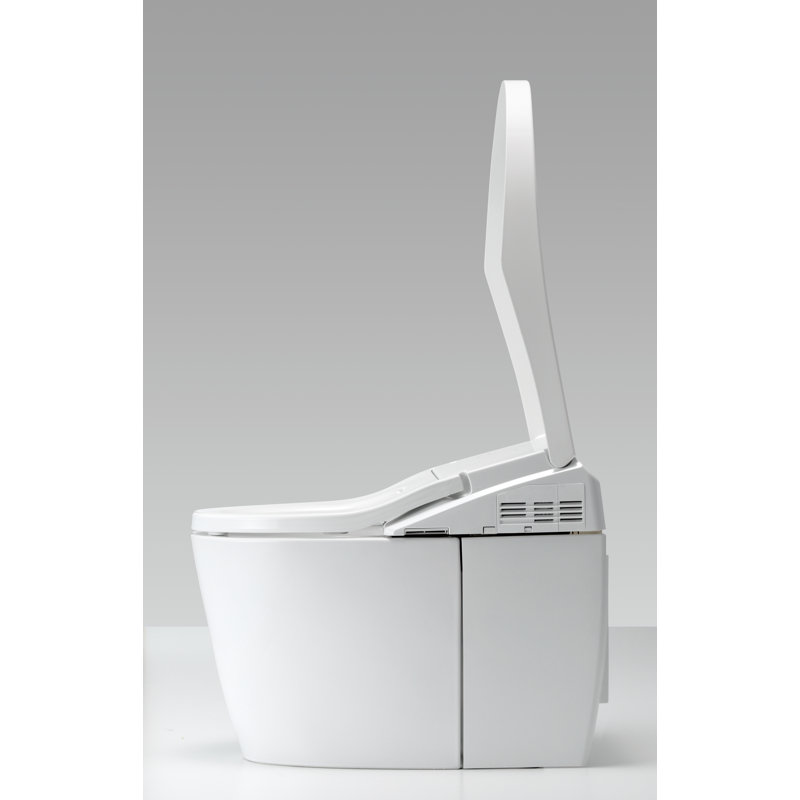 Cuvette de toilette allongée à double chasse Neorest®, Blanc coton