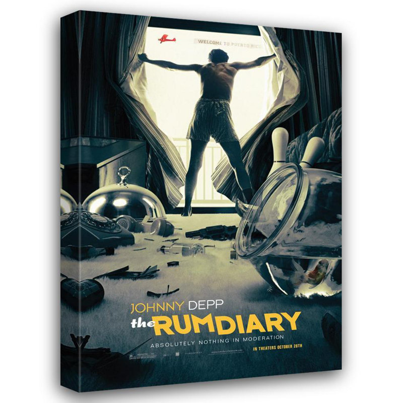 The Rhum Diary, H 24 po x l 16 po