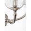 Embers 20" Double Hurricane Sconce with Clear Glass-1070223973