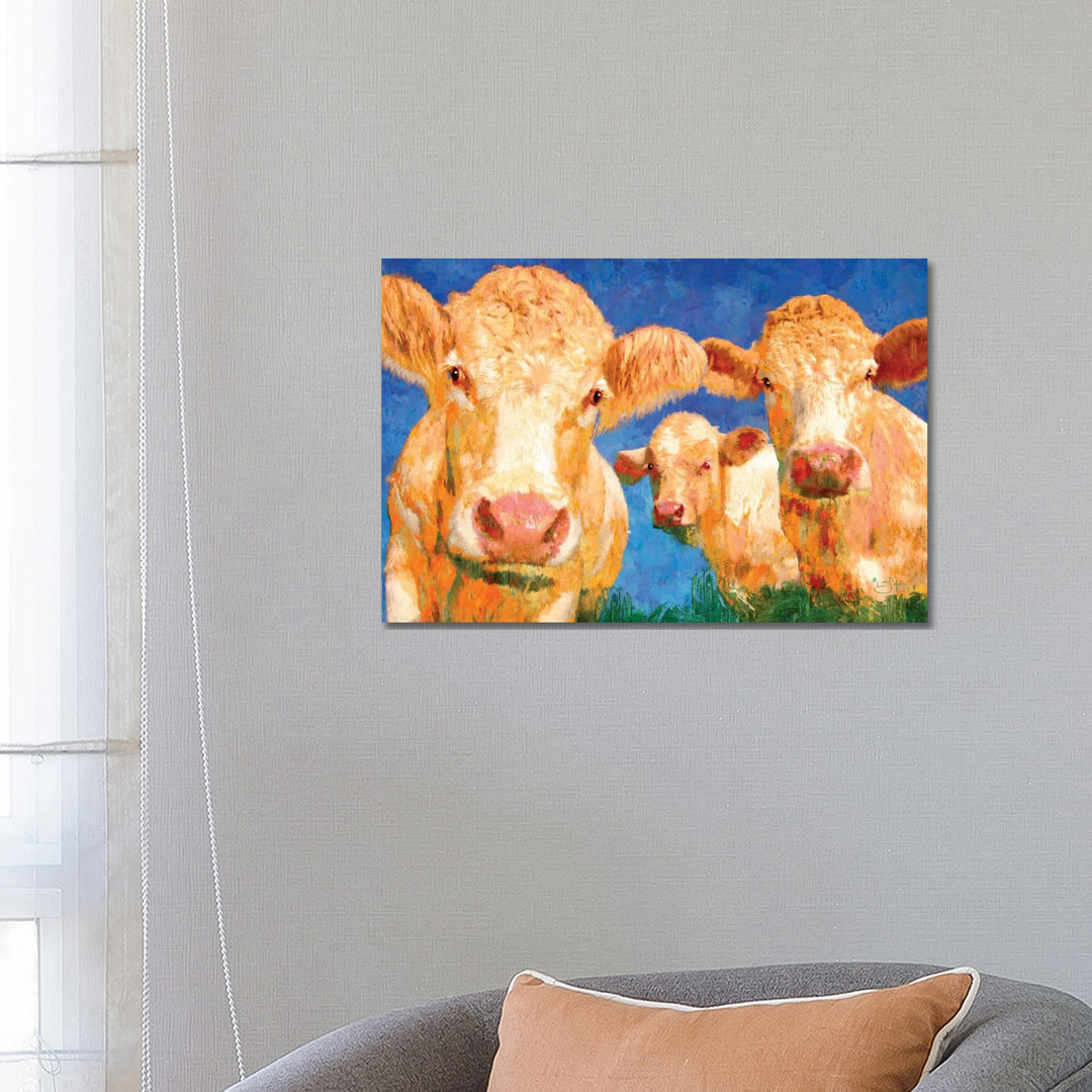 Curious by Lisa Robinson - Wrapped Canvas Painting