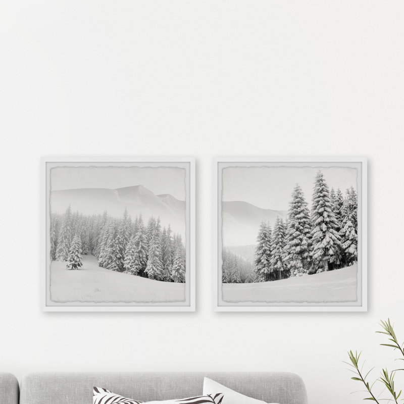 Messina Messina Hello Winter - 2 Piece Single Picture Frame Print, 61cm H x 122cm W x 3.81cm D