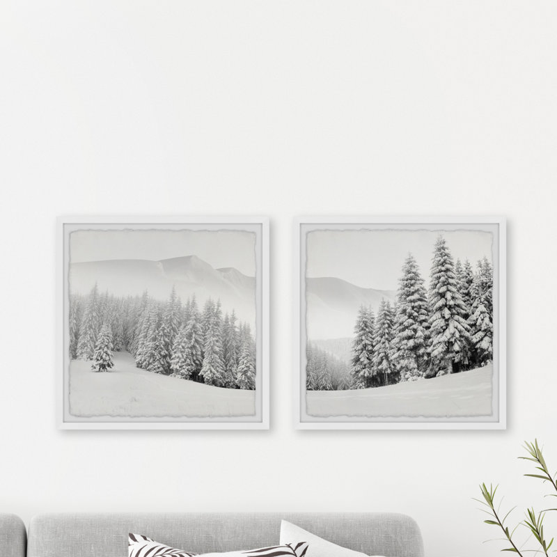 Messina Messina Hello Winter - 2 Piece Single Picture Frame Print, 61cm H x 122cm W x 3.81cm D