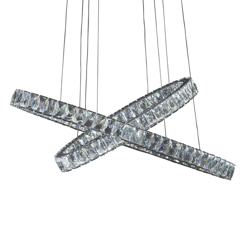 2 - Light LED Chandelier