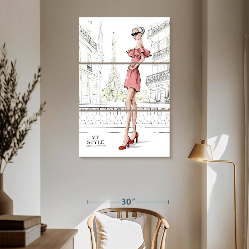Shuttleworth Paris Fashion, H 65 po x l 42 po