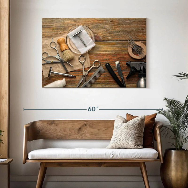 Shuttleworth Barber Toolkit, 30" H x 45" W