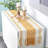 Boho Cotton Woven Table Runner With Tassels-71258800-71258801