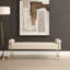 Uttermost Bolster Pearl White Bench