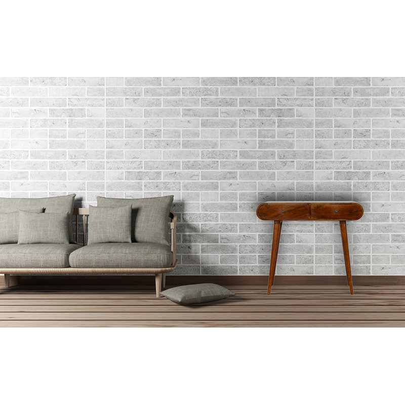Console en bois massif 35,52 po Brimlow