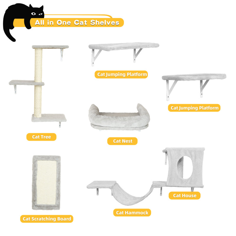 Lit pour chat et hamac Ferde, Beige