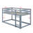 Wooden Floor Bunk Bed With Ladder-124552722