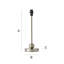 Edelfried Metal Lamp Base Lamp
