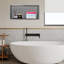 Niche de douche encastrée imperméable simple 12 po x 24 po Olivan-1366257172