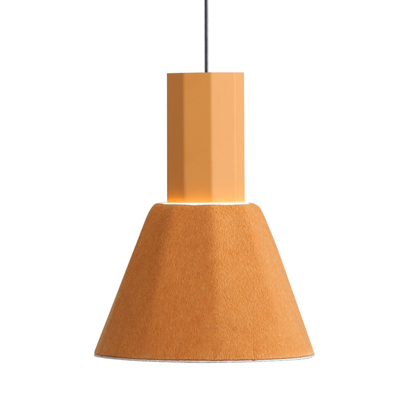 Luminaire suspendu DEL 8 po Meier, Doré