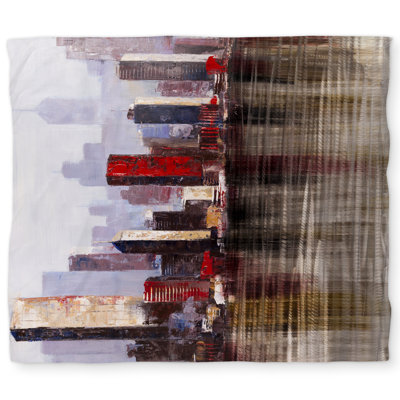 Industrial City Style Livingroom Cities Duvet Cover | Home Decor