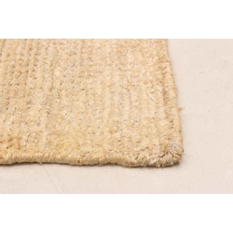 Tapis crème noué à la main unique 11 pi 3 po x 17 pi 0 po Loreto