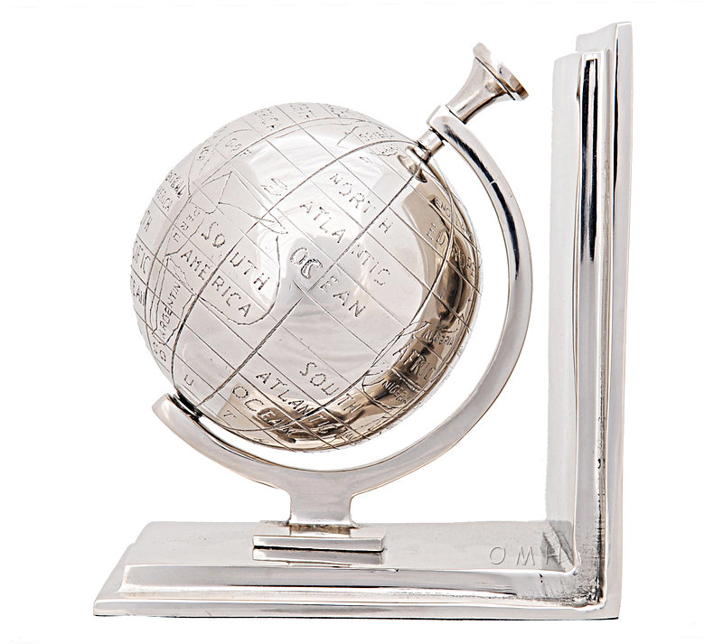 Traditional Metal Bookends