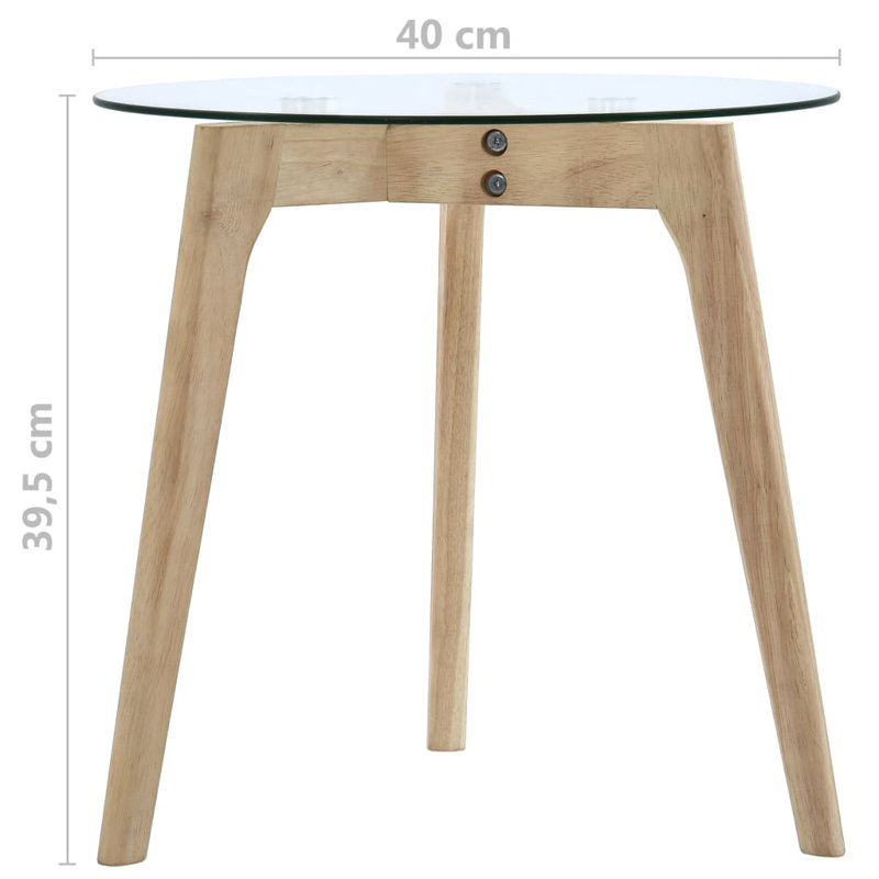 Jeffries Glass Top Nesting Tables