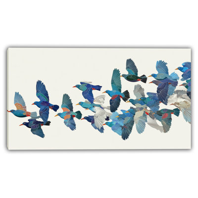 Freedom in Flight Wrapped Canvas Wall Art