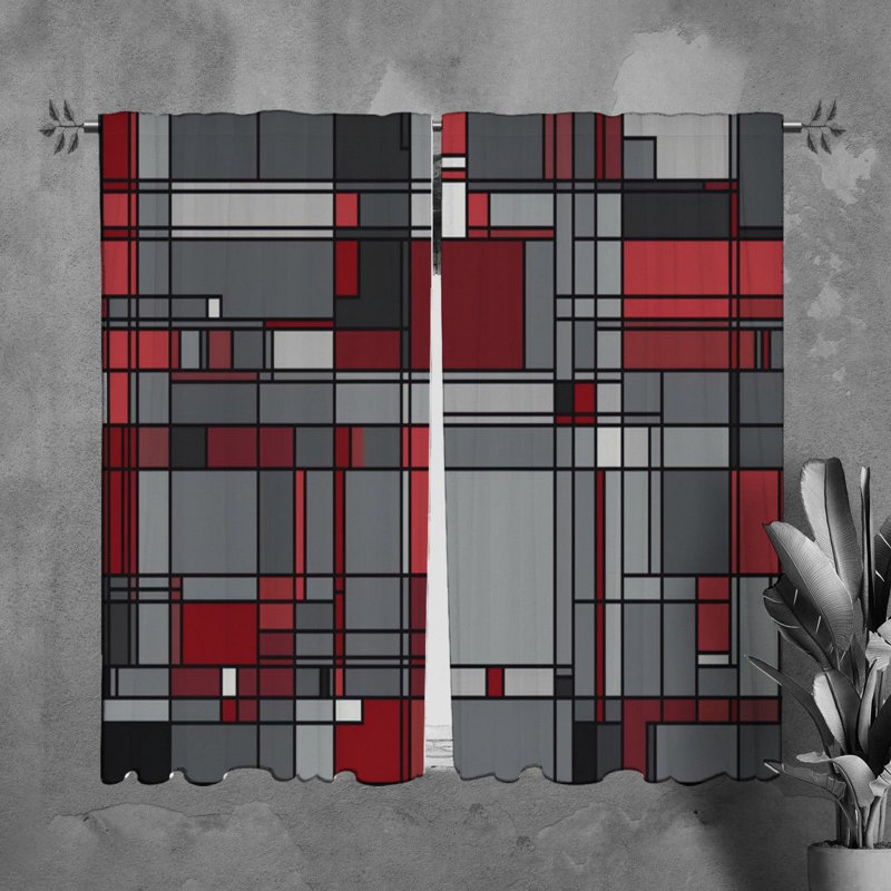Setefilla Room Darkening Curtain Pair, 40" W x 82" H