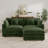 Living Room Set, L Shape Sofa, Chenille Sofa, For Living Room-1715148164-1715148170
