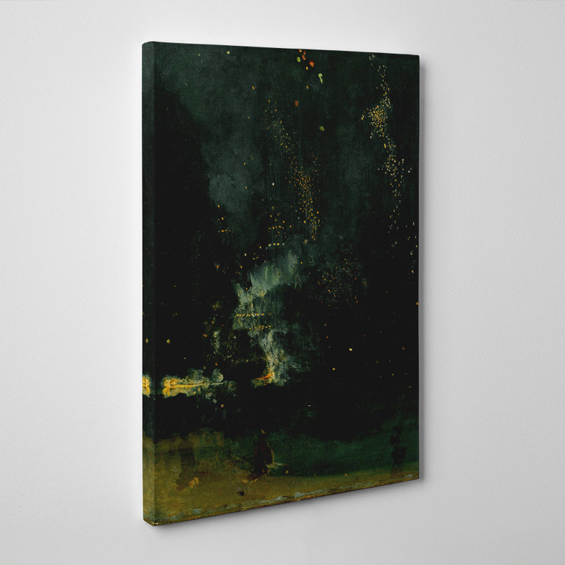 James Abbott McNeill Whistler - Wrapped Canvas Painting, 100cm H x 70cm W