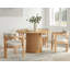 Chaise d'appoint rembourrée en bois avec accoudoirs-114201773