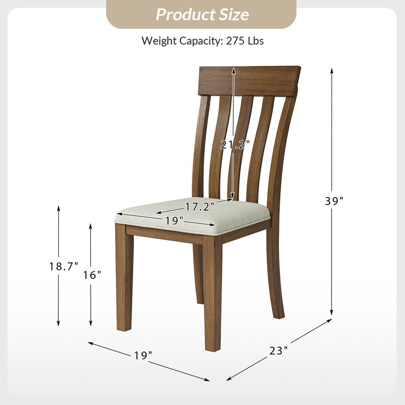 Ensemble de 2 chaises Amarley