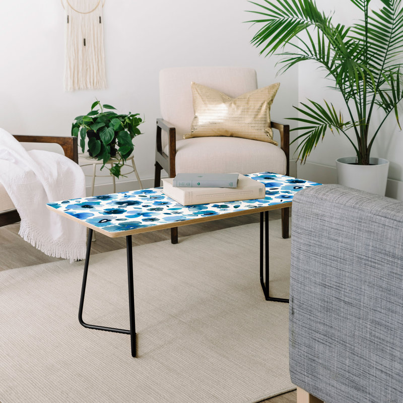 Tropical Coffee Table, Black