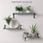 Addiena 3 Piece Paulownia Solid Wood Floating Shelf-1530662358