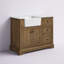 Ensemble de meuble-lavabo simple 42 po Pardue-1555114450
