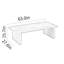 Table basse rectangulaire simple en bois massif-109936630