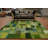 Distressed Wool Green Patchwork Handmade Area Rug 7x10