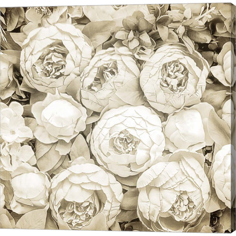 Décoration murale roses séchées