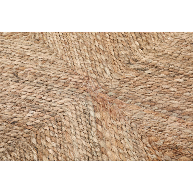 Bovina Jute / Sisal Area Rug in Natural, Rectangle 5' x 8'
