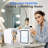 Compact Skincare Fridge With LED Mirror For Desk Organization And Beauty Routine Enhancement, Offering Convenient Cold And Warm Storage For Makeup, Skincare, And Small Food Items.-113722114