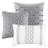 7 Piece Comforter Set Grey King-119744488