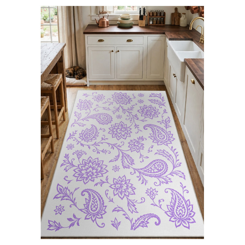 Tapis tissé à la crème Mosso, 3'3" x 4'11"