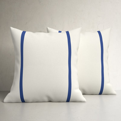 Gatley Striped Sunbrella® Indoor/Outdoor Throw Pillow