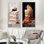 Popart Cake Dessert - Desserts Wall Art Living Room Set Of 2