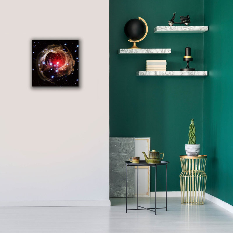 «V838 Monocerotis» par Hubble Space Telescope, art mural de la NASA, H 18 po x l 18 po x P 0,75 po